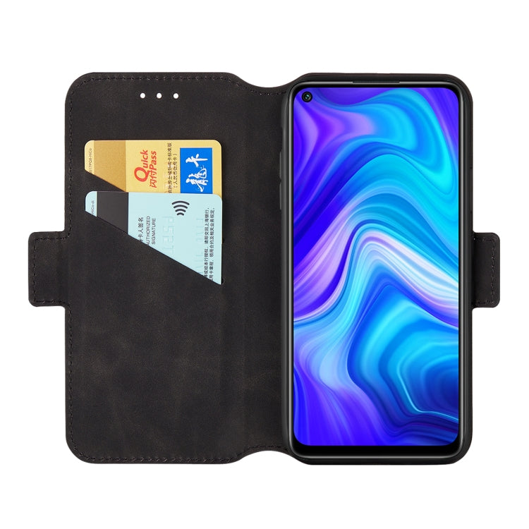 For Xiaomi Redmi Note 9 Retro Frosted Oil-side Horizontal Flip Leather Case with Holder & Card Slots