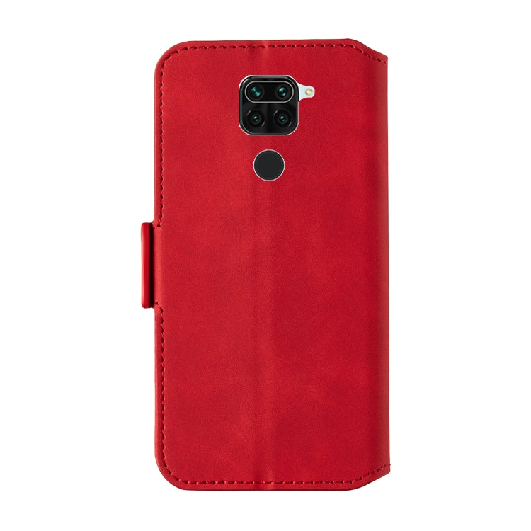 For Xiaomi Redmi Note 9 Retro Frosted Oil-side Horizontal Flip Leather Case with Holder & Card Slots