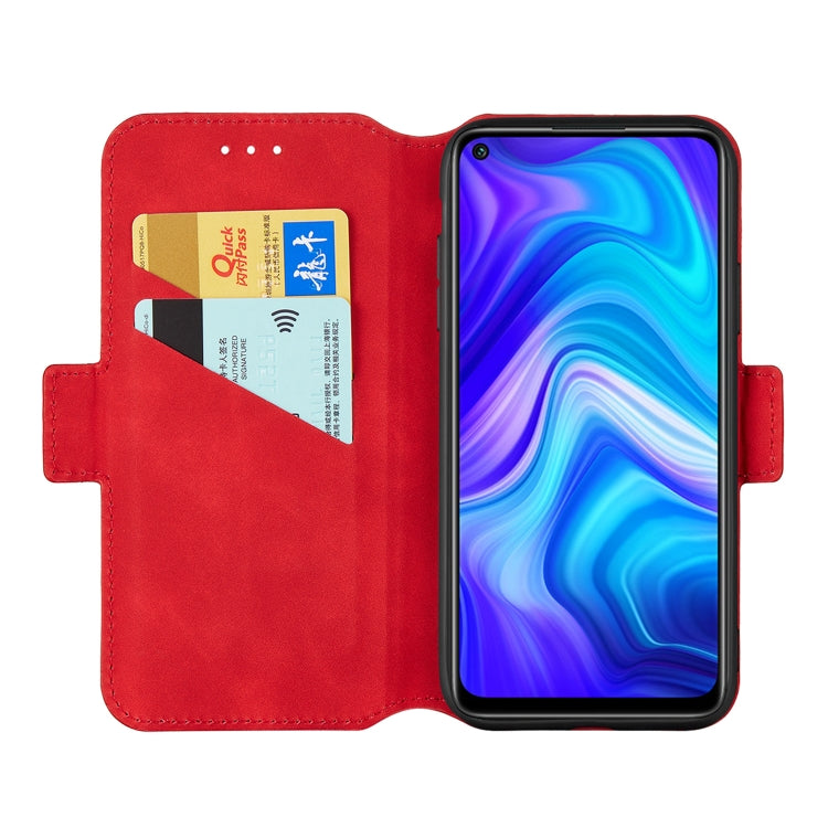 For Xiaomi Redmi Note 9 Retro Frosted Oil-side Horizontal Flip Leather Case with Holder & Card Slots