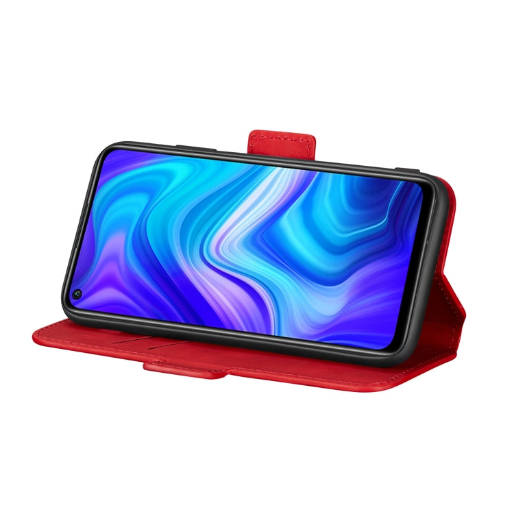 For Xiaomi Redmi Note 9 Retro Frosted Oil-side Horizontal Flip Leather Case with Holder & Card Slots