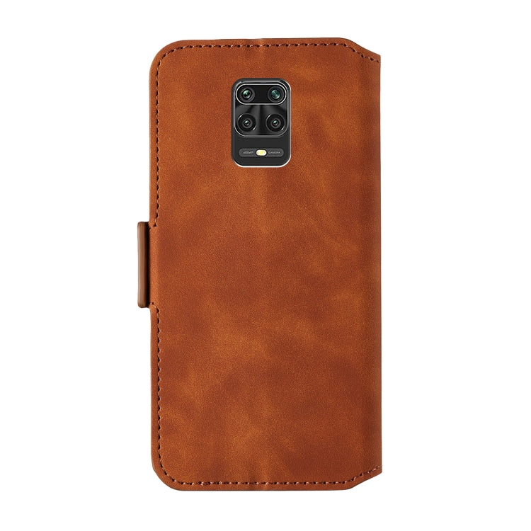 For Xiaomi Redmi Note 9 Pro / Note 9S / Note 9 Pro Max Retro Frosted Oil-side Horizontal Flip Leather Case with Holder & Card Slots