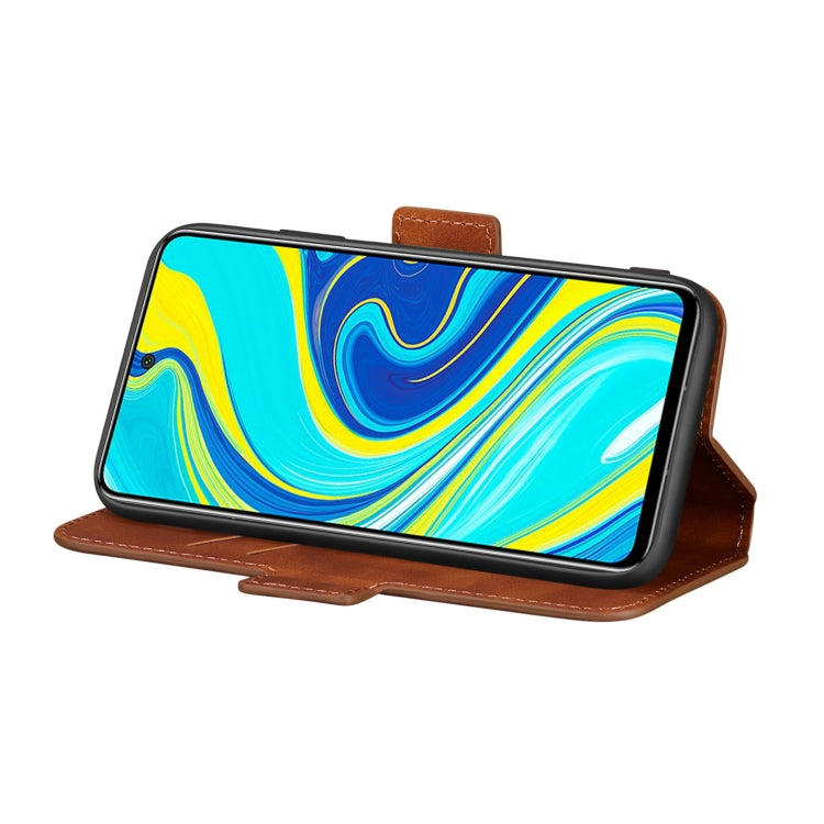 For Xiaomi Redmi Note 9 Pro / Note 9S / Note 9 Pro Max Retro Frosted Oil-side Horizontal Flip Leather Case with Holder & Card Slots
