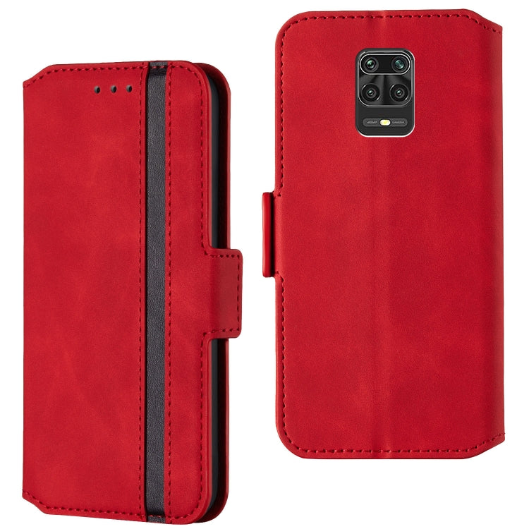 For Xiaomi Redmi Note 9 Pro / Note 9S / Note 9 Pro Max Retro Frosted Oil-side Horizontal Flip Leather Case with Holder & Card Slots