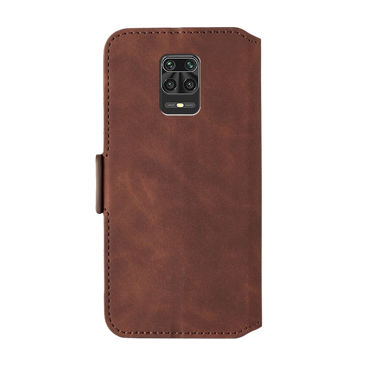 For Xiaomi Redmi Note 9 Pro / Note 9S / Note 9 Pro Max Retro Frosted Oil-side Horizontal Flip Leather Case with Holder & Card Slots