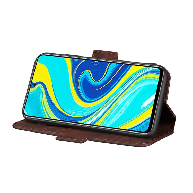 For Xiaomi Redmi Note 9 Pro / Note 9S / Note 9 Pro Max Retro Frosted Oil-side Horizontal Flip Leather Case with Holder & Card Slots