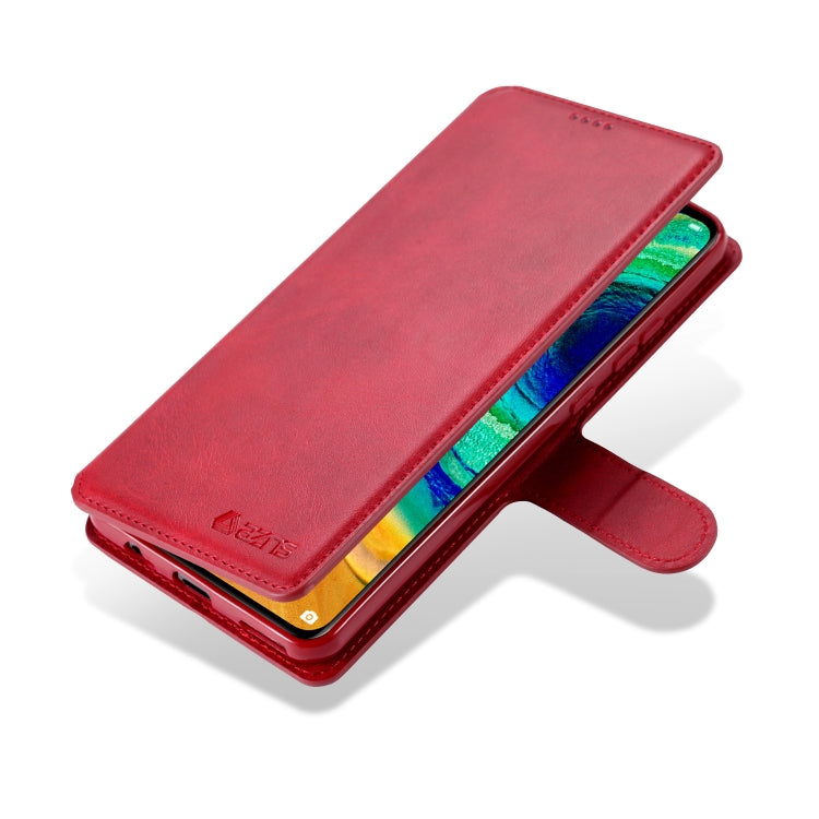 For Huawei Mate 30 AZNS Calf Texture Horizontal Flip Leather Case, with Holder & Card Slots & Wallet & Photo Frame
