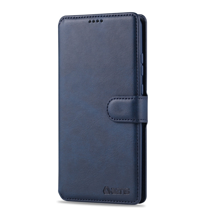 For Huawei Mate 30 AZNS Calf Texture Horizontal Flip Leather Case, with Holder & Card Slots & Wallet & Photo Frame