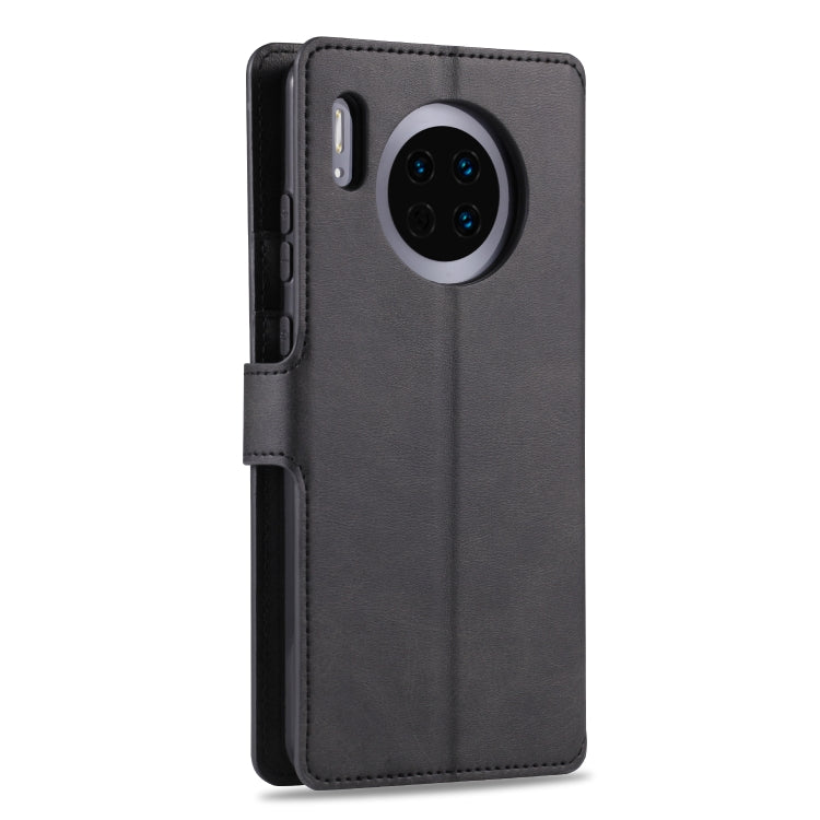 For Huawei Mate 30 AZNS Calf Texture Horizontal Flip Leather Case, with Holder & Card Slots & Wallet & Photo Frame