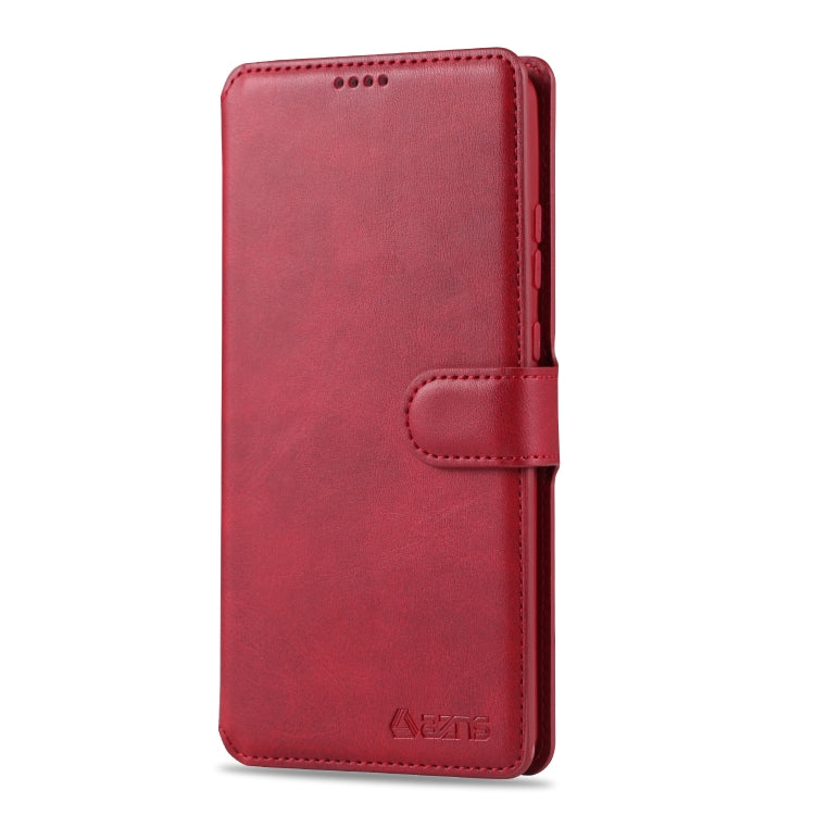 For Huawei Mate 30 Pro AZNS Calf Texture Horizontal Flip Leather Case, with Holder & Card Slots & Wallet & Photo Frame