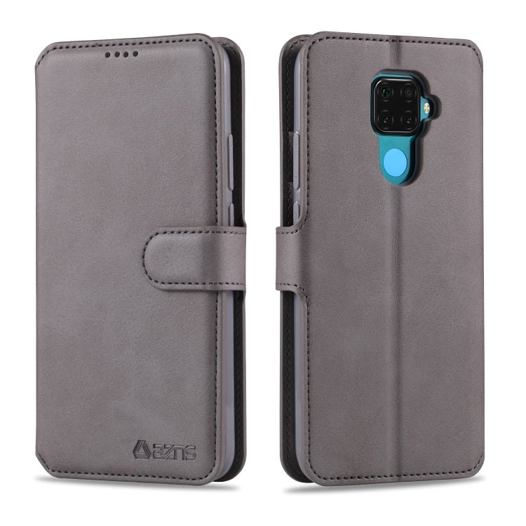 For Huawei Mate 30 Lite / nova 5i Pro AZNS Calf Texture Horizontal Flip Leather Case, with Holder & Card Slots & Wallet & Photo Frame