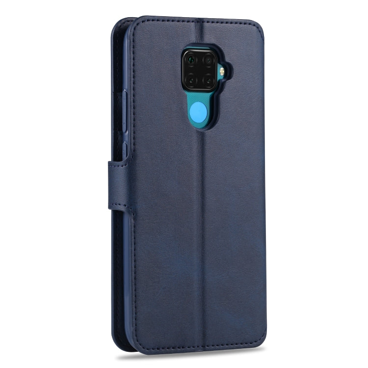 For Huawei Mate 30 Lite / nova 5i Pro AZNS Calf Texture Horizontal Flip Leather Case, with Holder & Card Slots & Wallet & Photo Frame