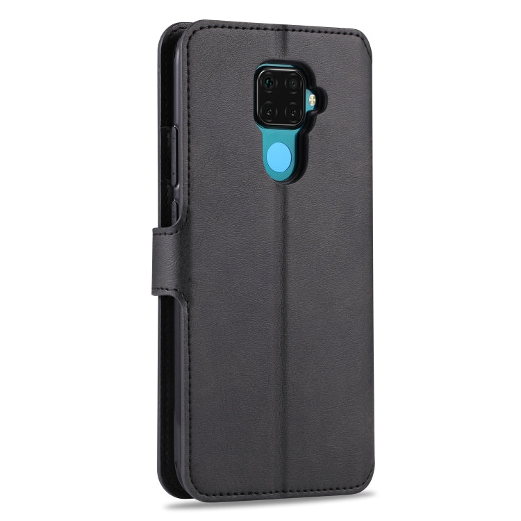 For Huawei Mate 30 Lite / nova 5i Pro AZNS Calf Texture Horizontal Flip Leather Case, with Holder & Card Slots & Wallet & Photo Frame