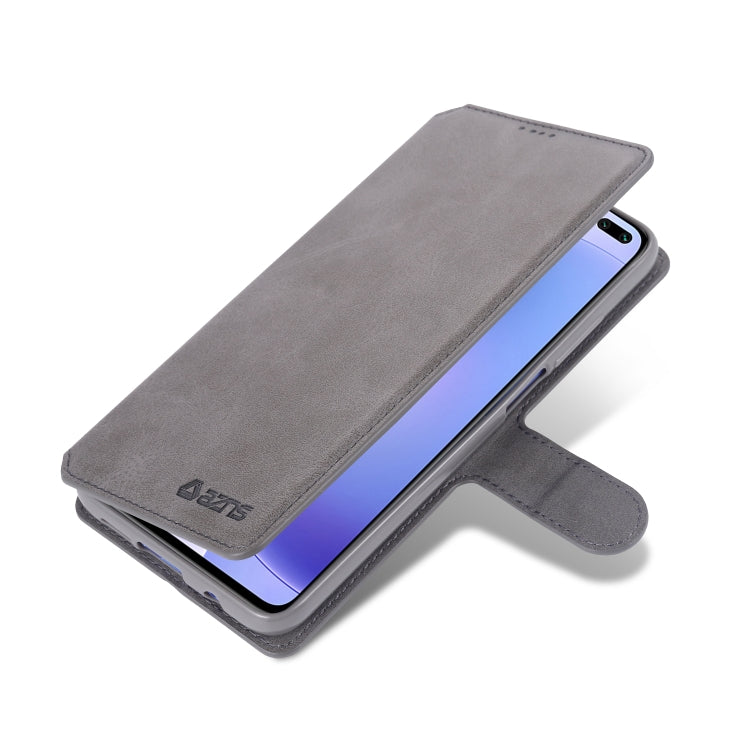For Xiaomi Redmi K30 AZNS Calf Texture Horizontal Flip Leather Case, with Holder & Card Slots & Wallet & Photo Frame
