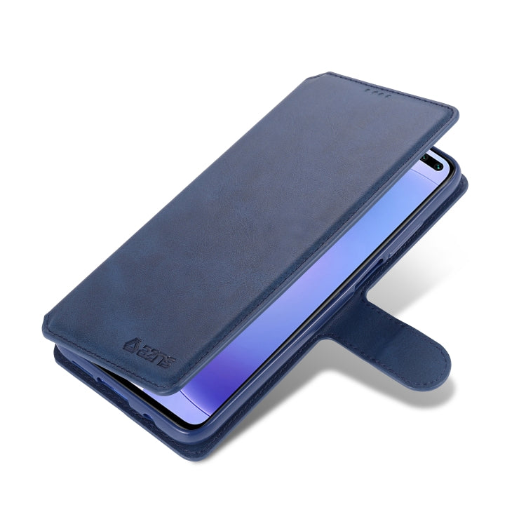 For Xiaomi Redmi K30 AZNS Calf Texture Horizontal Flip Leather Case, with Holder & Card Slots & Wallet & Photo Frame