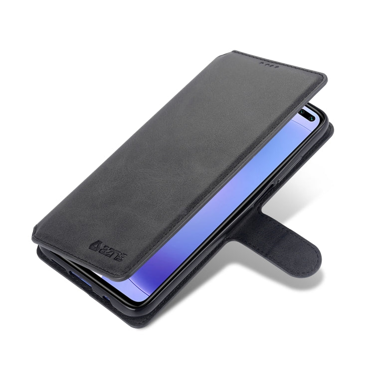 For Xiaomi Redmi K30 AZNS Calf Texture Horizontal Flip Leather Case, with Holder & Card Slots & Wallet & Photo Frame