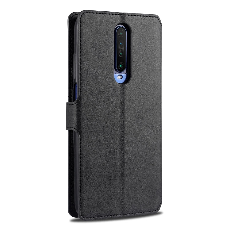 For Xiaomi Redmi K30 AZNS Calf Texture Horizontal Flip Leather Case, with Holder & Card Slots & Wallet & Photo Frame