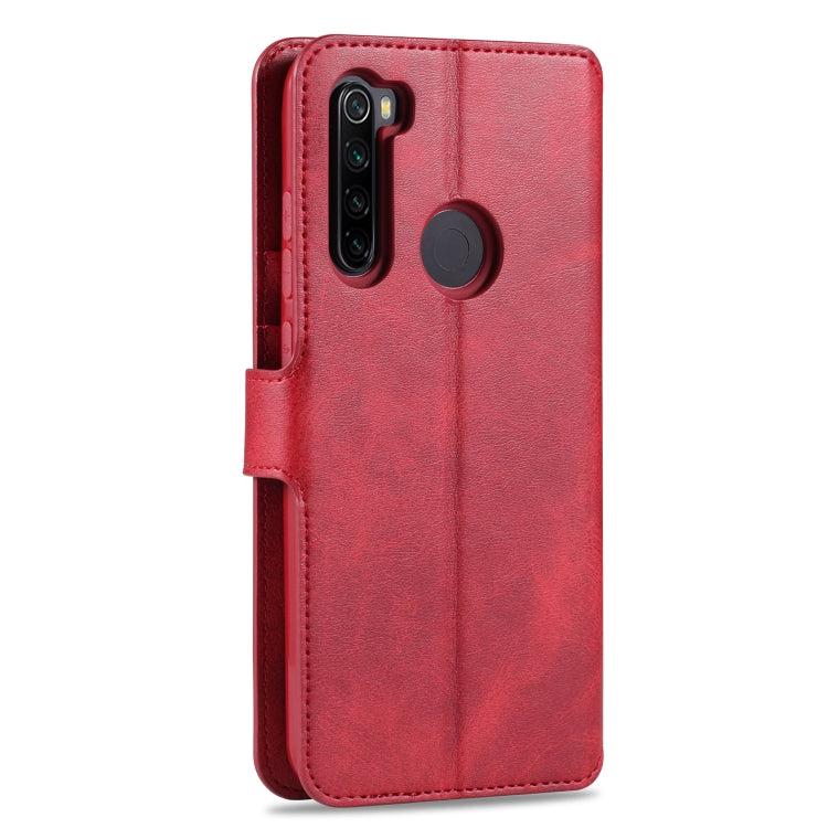 For Xiaomi Redmi Note 8 AZNS Calf Texture Horizontal Flip Leather Case, with Holder & Card Slots & Wallet & Photo Frame