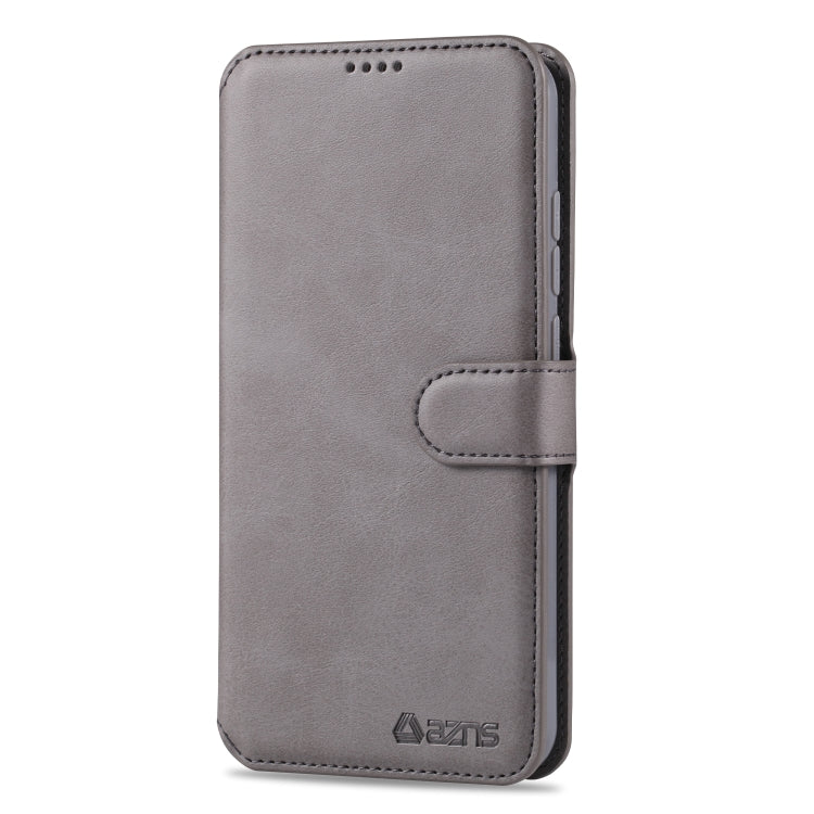 For Xiaomi Redmi Note 8 AZNS Calf Texture Horizontal Flip Leather Case, with Holder & Card Slots & Wallet & Photo Frame