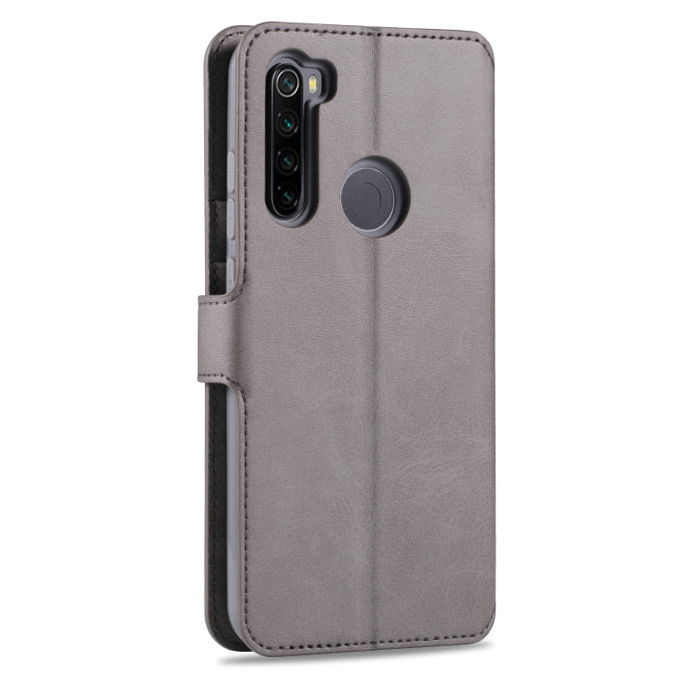For Xiaomi Redmi Note 8 AZNS Calf Texture Horizontal Flip Leather Case, with Holder & Card Slots & Wallet & Photo Frame