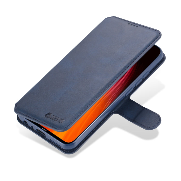For Xiaomi Redmi Note 8 AZNS Calf Texture Horizontal Flip Leather Case, with Holder & Card Slots & Wallet & Photo Frame