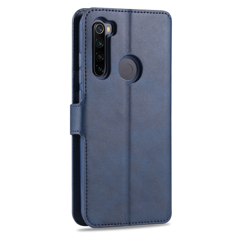 For Xiaomi Redmi Note 8 AZNS Calf Texture Horizontal Flip Leather Case, with Holder & Card Slots & Wallet & Photo Frame