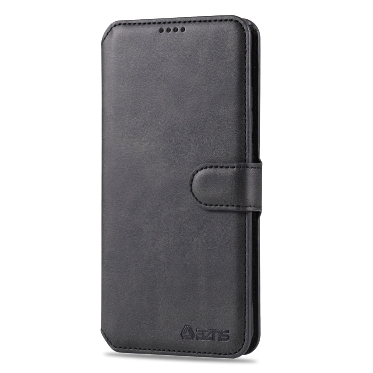 For Xiaomi Redmi Note 8 AZNS Calf Texture Horizontal Flip Leather Case, with Holder & Card Slots & Wallet & Photo Frame