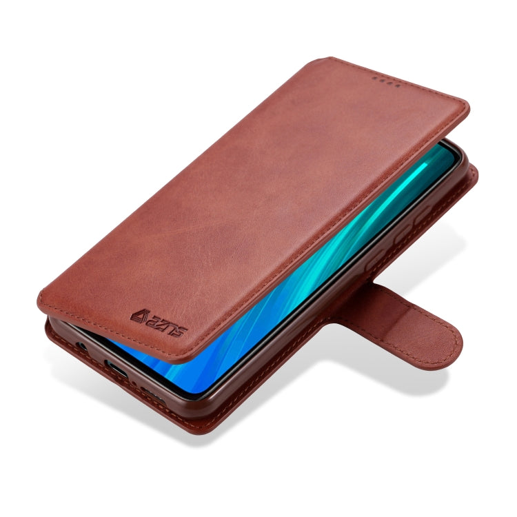 For Xiaomi Redmi Note 8 Pro AZNS Calf Texture Horizontal Flip Leather Case, with Holder & Card Slots & Wallet & Photo Frame