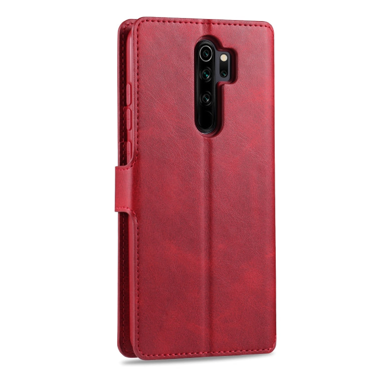 For Xiaomi Redmi Note 8 Pro AZNS Calf Texture Horizontal Flip Leather Case, with Holder & Card Slots & Wallet & Photo Frame