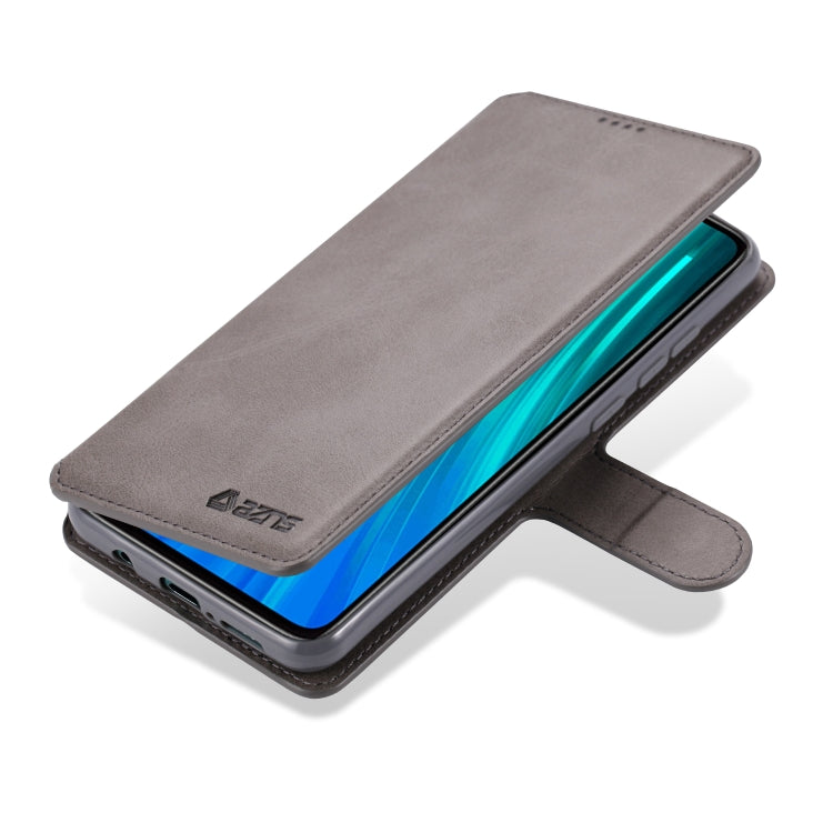 For Xiaomi Redmi Note 8 Pro AZNS Calf Texture Horizontal Flip Leather Case, with Holder & Card Slots & Wallet & Photo Frame