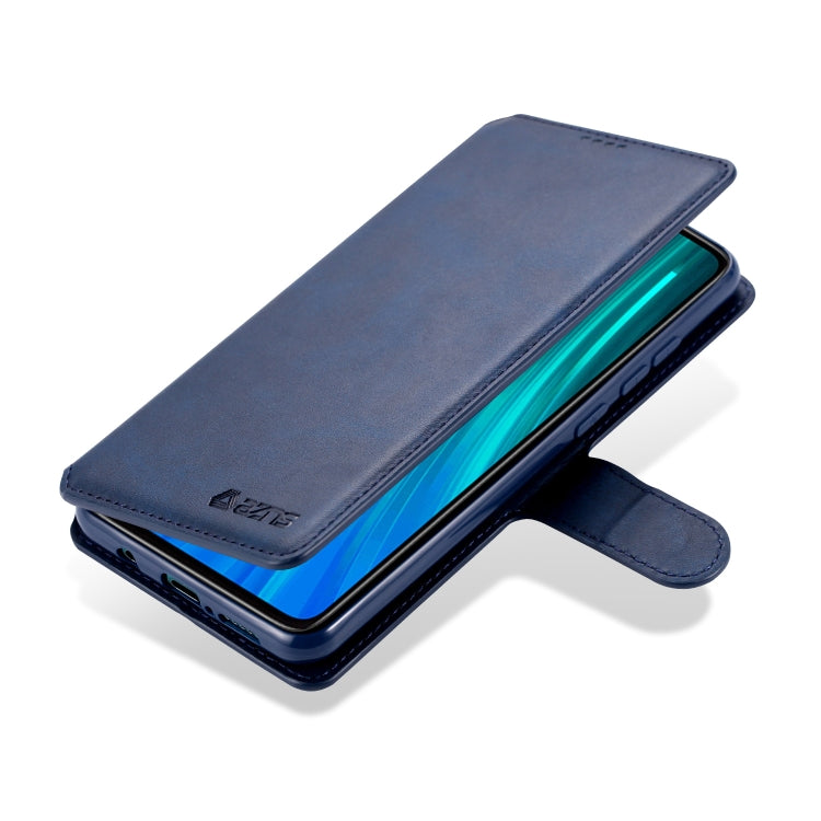 For Xiaomi Redmi Note 8 Pro AZNS Calf Texture Horizontal Flip Leather Case, with Holder & Card Slots & Wallet & Photo Frame