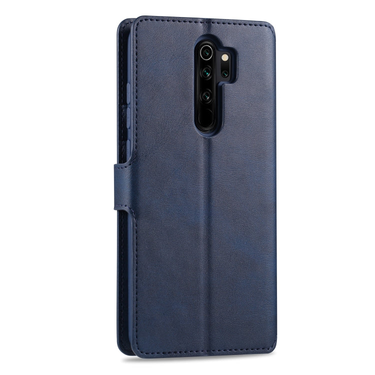 For Xiaomi Redmi Note 8 Pro AZNS Calf Texture Horizontal Flip Leather Case, with Holder & Card Slots & Wallet & Photo Frame