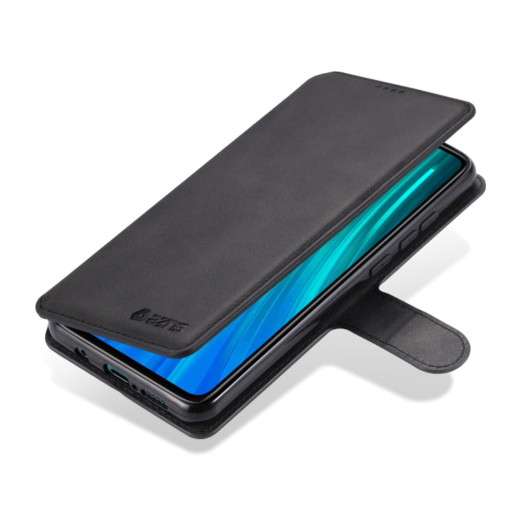 For Xiaomi Redmi Note 8 Pro AZNS Calf Texture Horizontal Flip Leather Case, with Holder & Card Slots & Wallet & Photo Frame