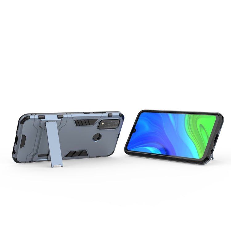 For Huawei P smart 2020 PC + TPU Shockproof Protective Case with Holder