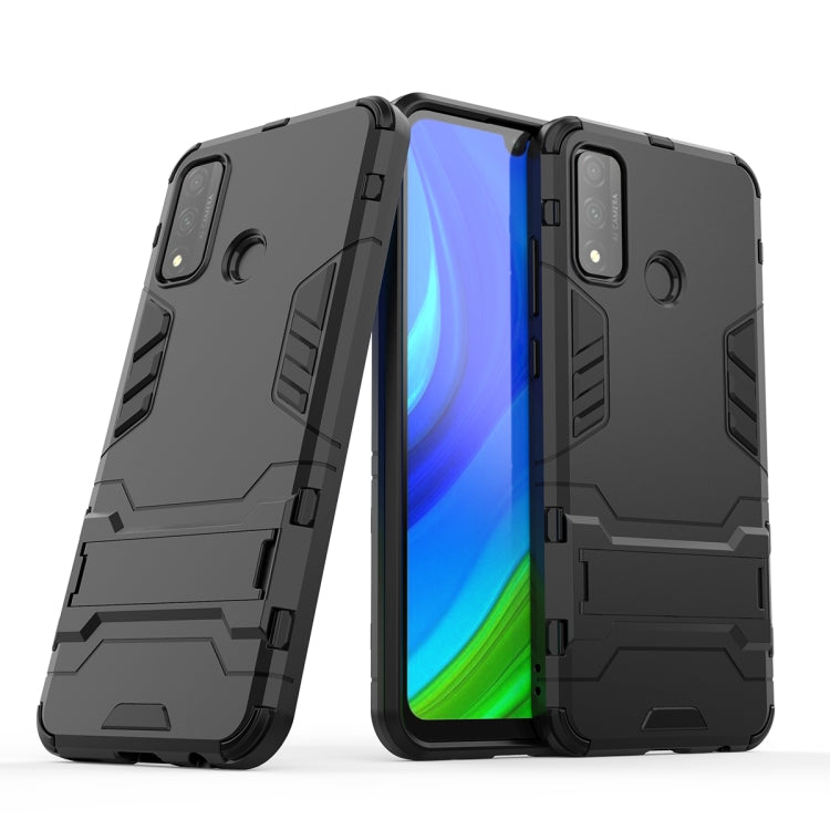 For Huawei P smart 2020 PC + TPU Shockproof Protective Case with Holder