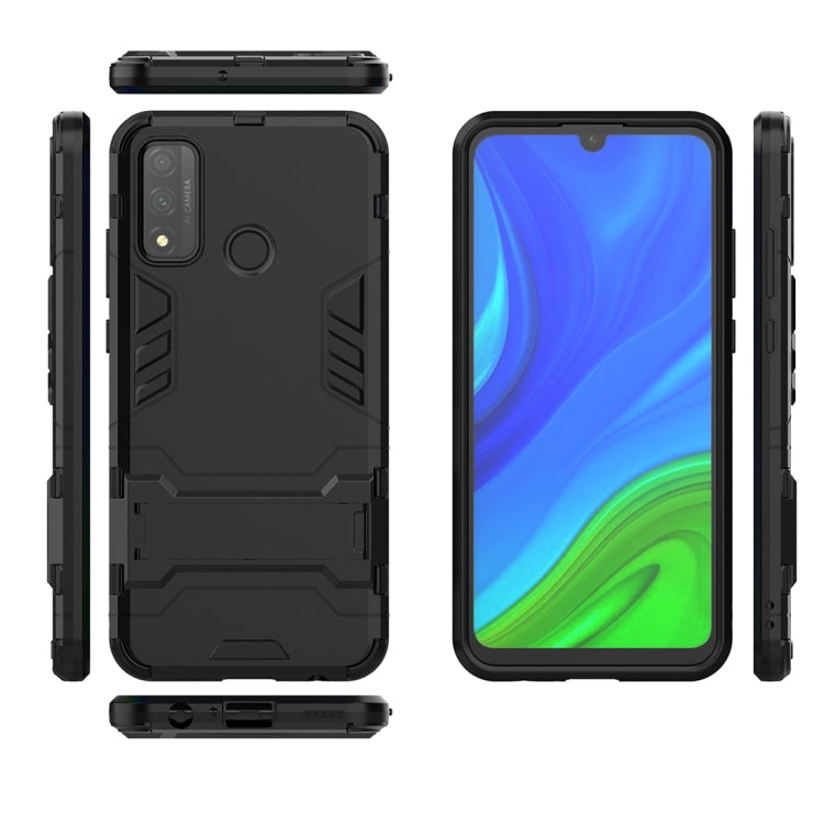 For Huawei P smart 2020 PC + TPU Shockproof Protective Case with Holder