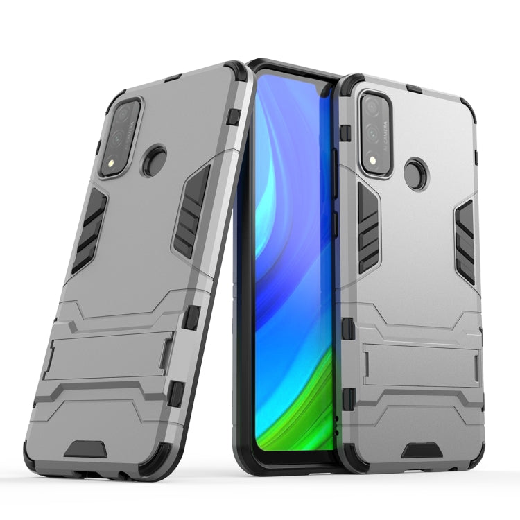 For Huawei P smart 2020 PC + TPU Shockproof Protective Case with Holder