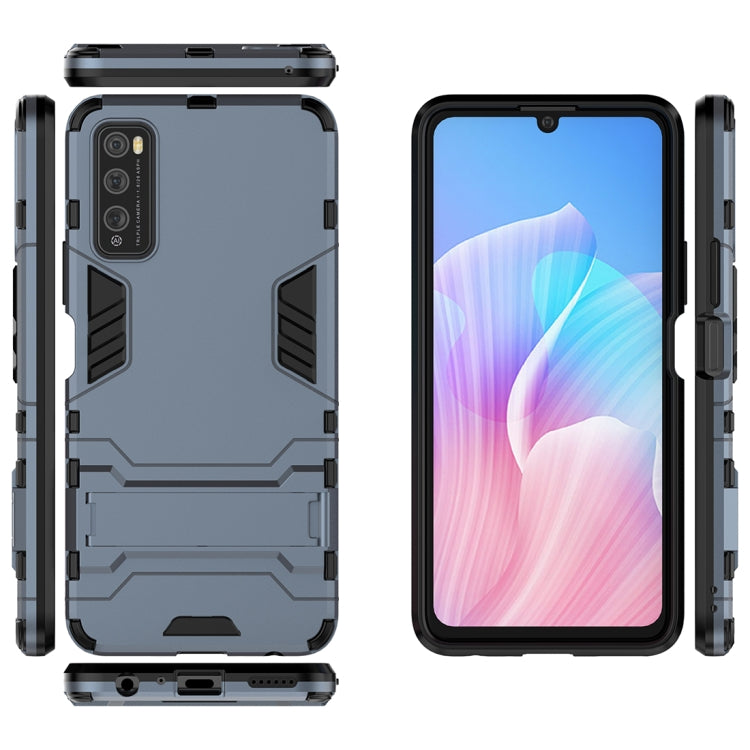 For Huawei Enjoy Z PC + TPU Shockproof Protective Case with Holder