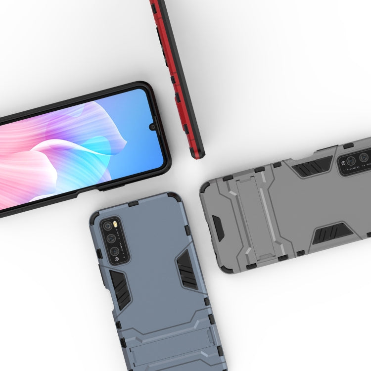 For Huawei Enjoy Z PC + TPU Shockproof Protective Case with Holder