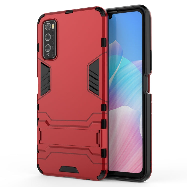 For Huawei Enjoy Z PC + TPU Shockproof Protective Case with Holder
