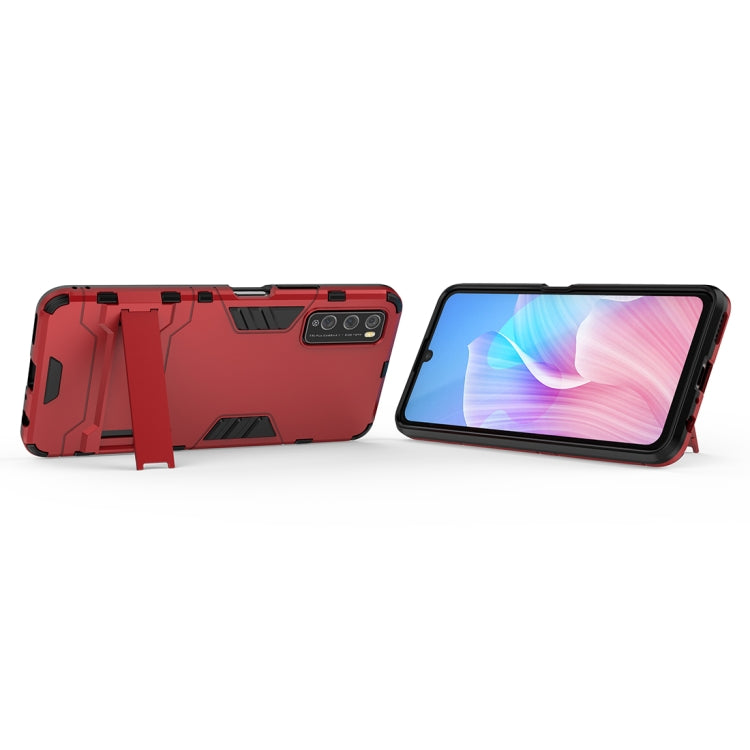 For Huawei Enjoy Z PC + TPU Shockproof Protective Case with Holder
