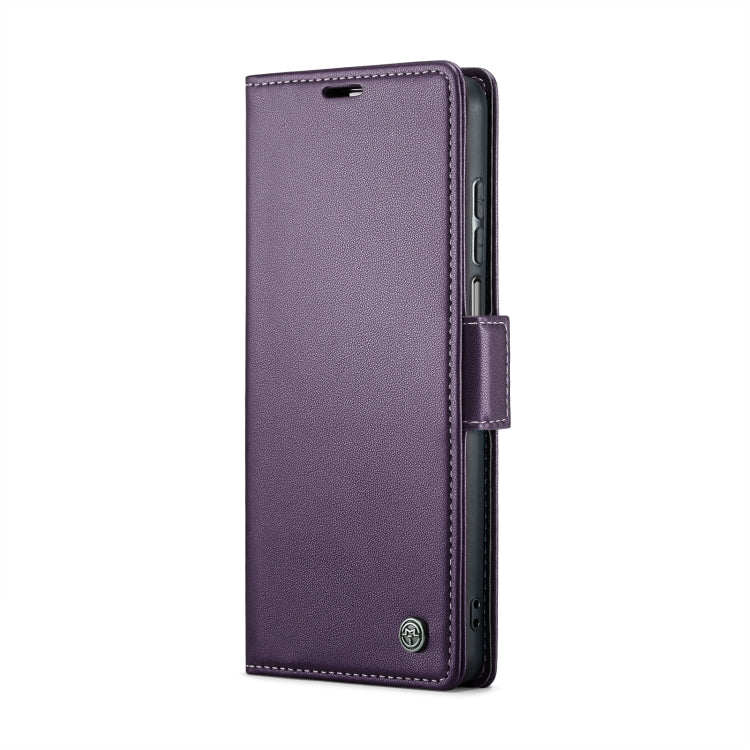 For Motorola Moto G Stylus 5G 2023 CaseMe 023 Butterfly Buckle Litchi Texture RFID Anti-theft Leather Phone Case