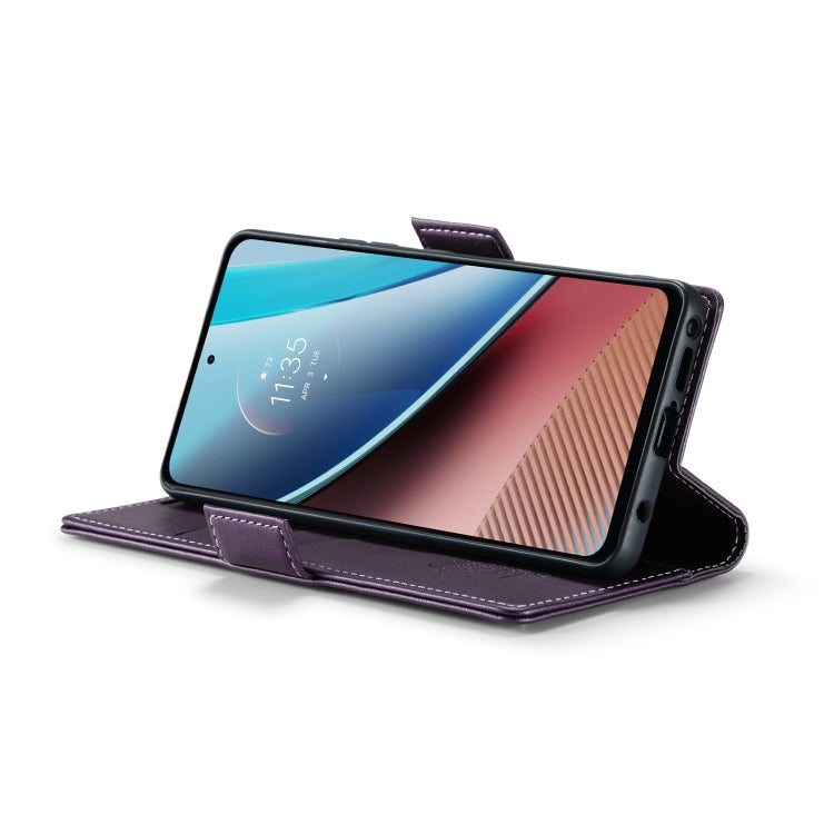 For Motorola Moto G Stylus 5G 2023 CaseMe 023 Butterfly Buckle Litchi Texture RFID Anti-theft Leather Phone Case