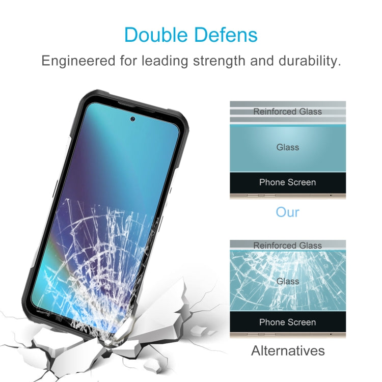 For DOOGEE V20 Pro 50pcs 0.26mm 9H 2.5D Tempered Glass Film