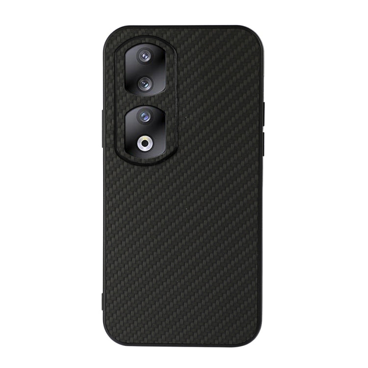 For Honor 90 Pro Carbon Fiber Texture Shockproof Phone Case
