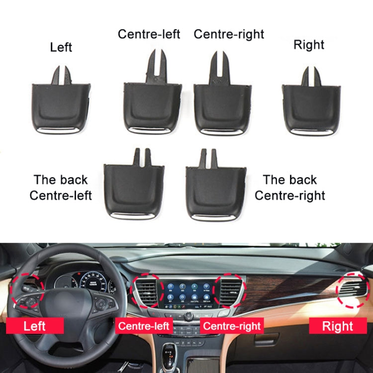 For Buick LaCrosse 2016-2021 Left-hand Drive Car Air Conditioning Air Outlet Paddle