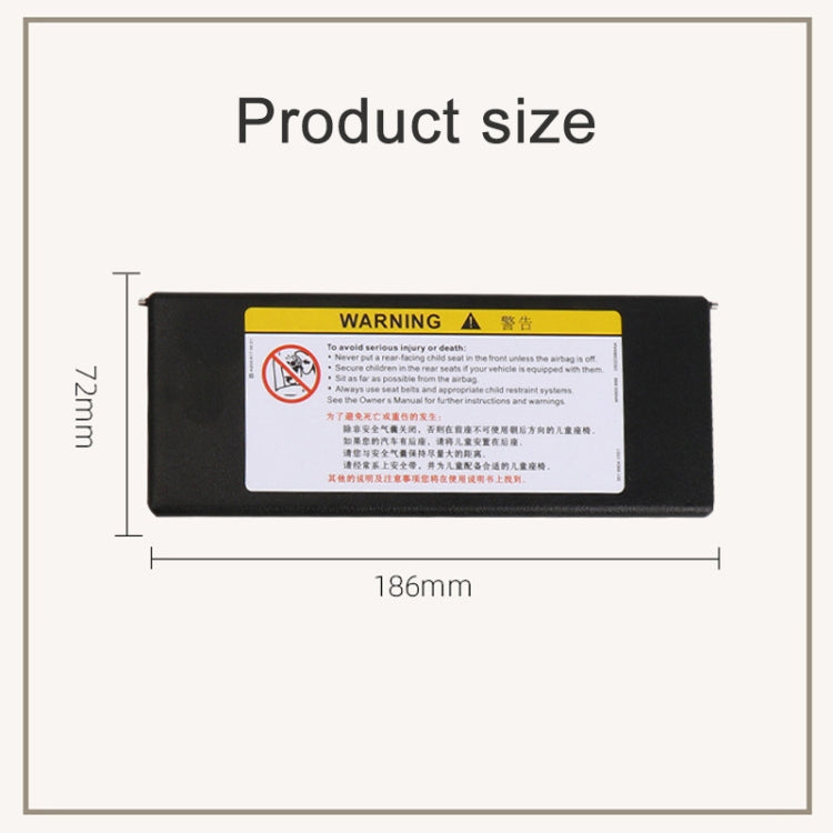 For Buick / Chevrolet Left-hand Drive Car Sun Visor Makeup Mirror 23196443