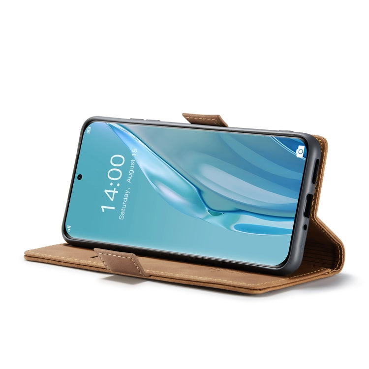 For Huawei P60 Art CaseMe 013 Multifunctional Horizontal Flip Leather Phone Case