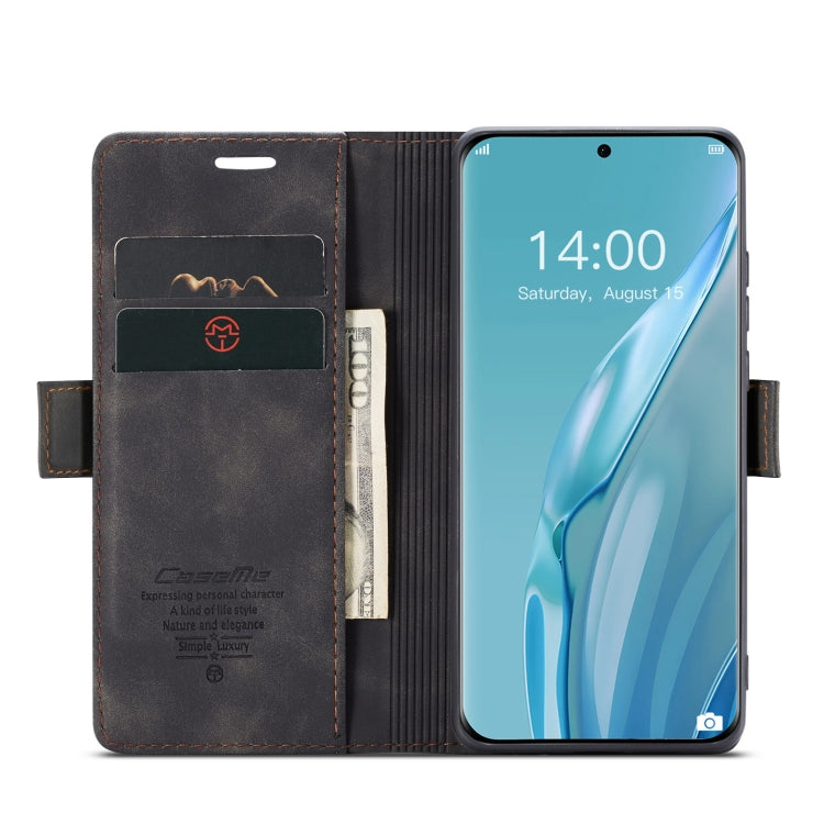 For Huawei P60 Art CaseMe 013 Multifunctional Horizontal Flip Leather Phone Case