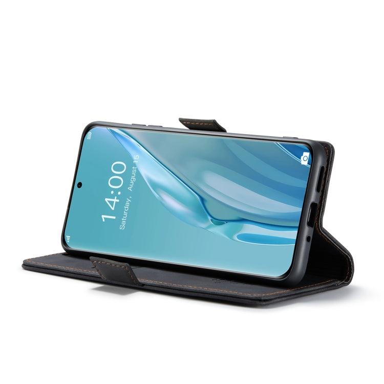 For Huawei P60 Art CaseMe 013 Multifunctional Horizontal Flip Leather Phone Case