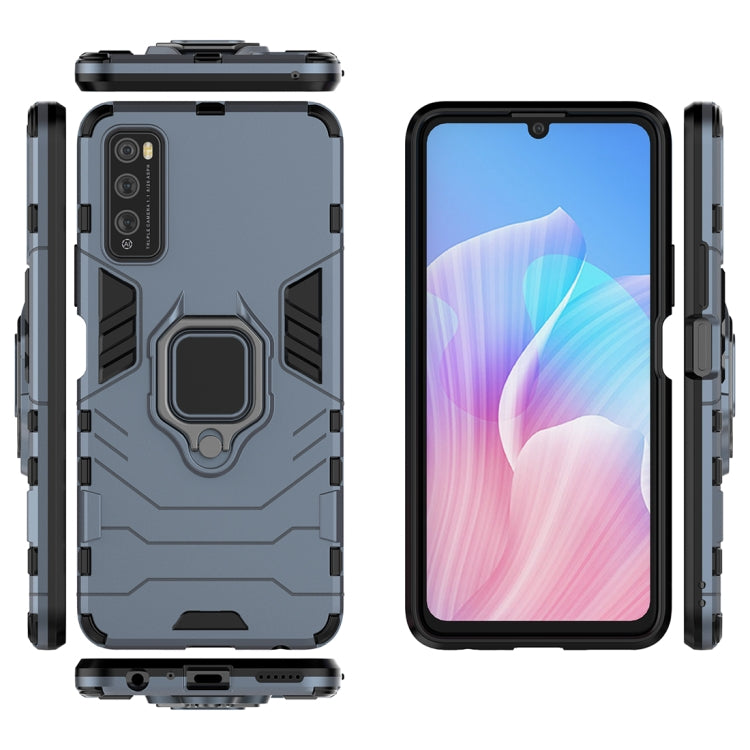 For Huawei Enjoy Z PC + TPU Anti-fall Protective Case with Ring Holder